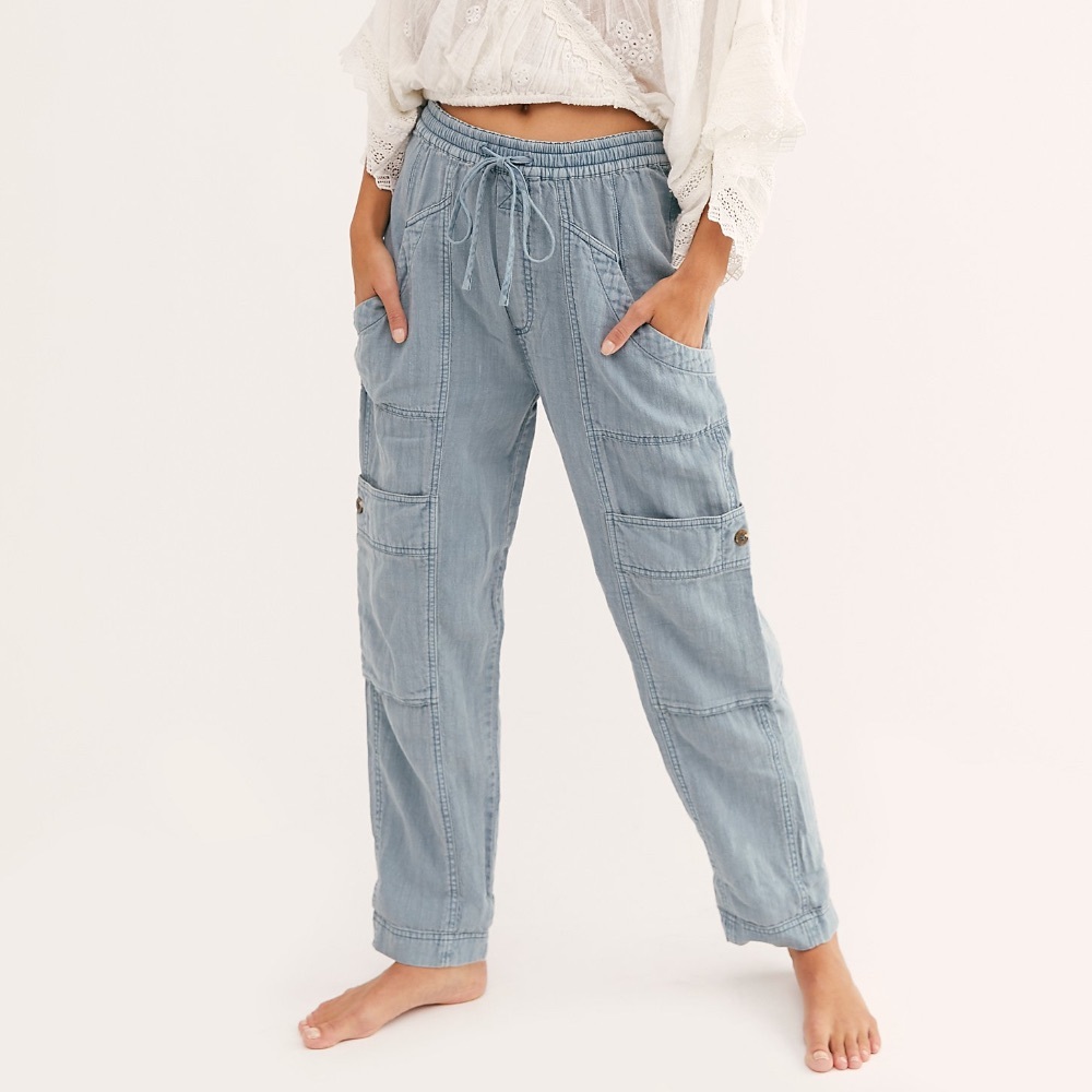 COPY - NWT Free People Feelin’ Good Utility Pull-On Pants
